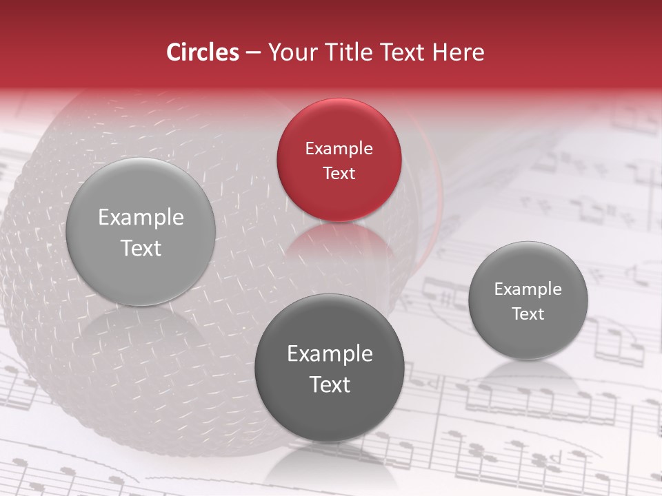 Note Patterns Music PowerPoint Template