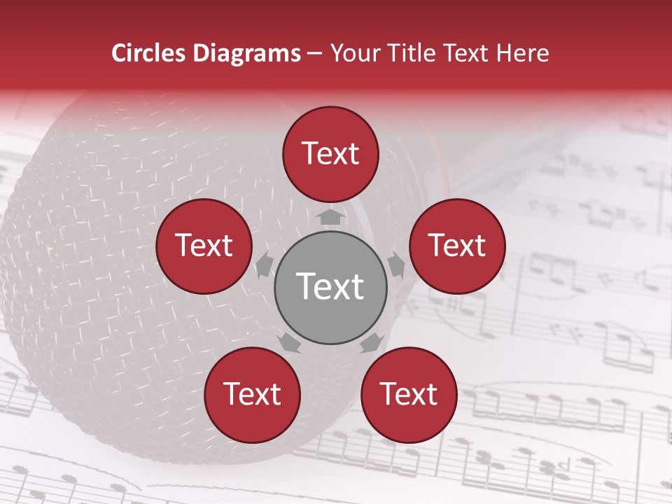 Note Patterns Music PowerPoint Template