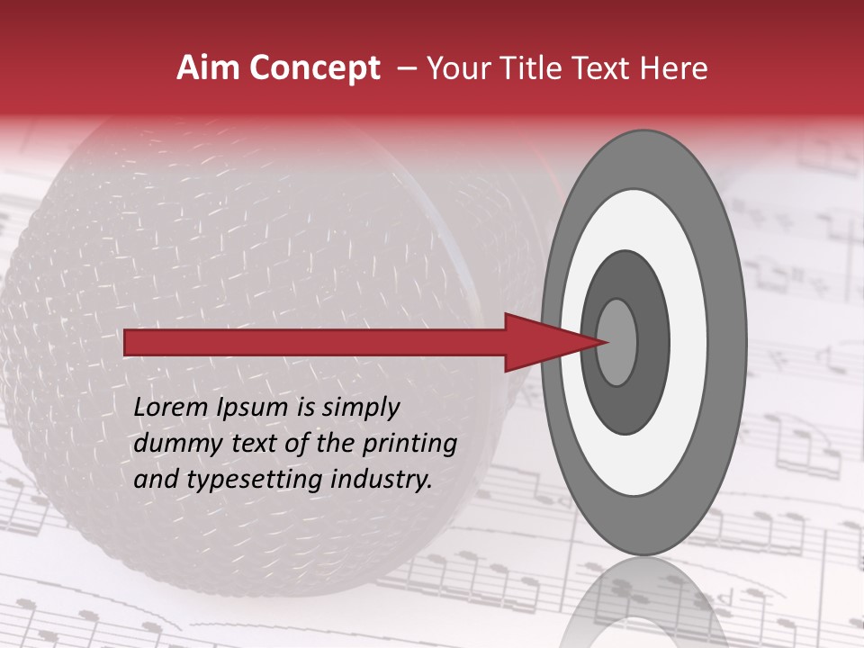 Note Patterns Music PowerPoint Template