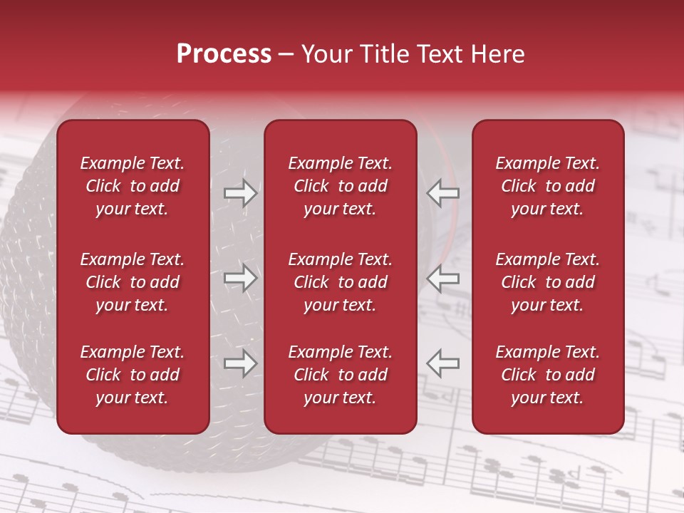 Note Patterns Music PowerPoint Template