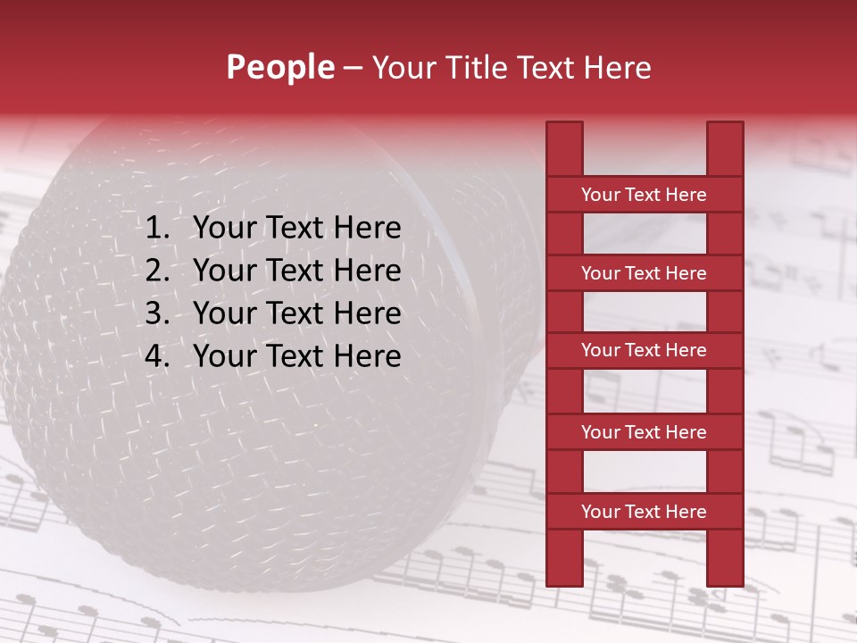 Note Patterns Music PowerPoint Template