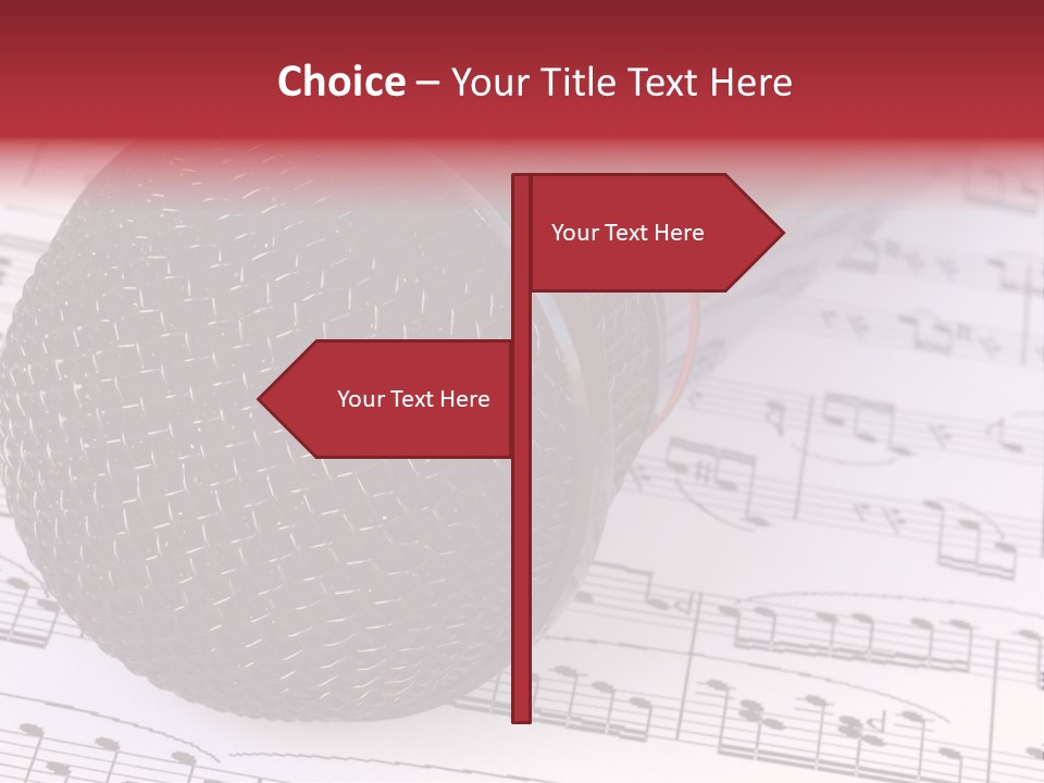 Note Patterns Music PowerPoint Template
