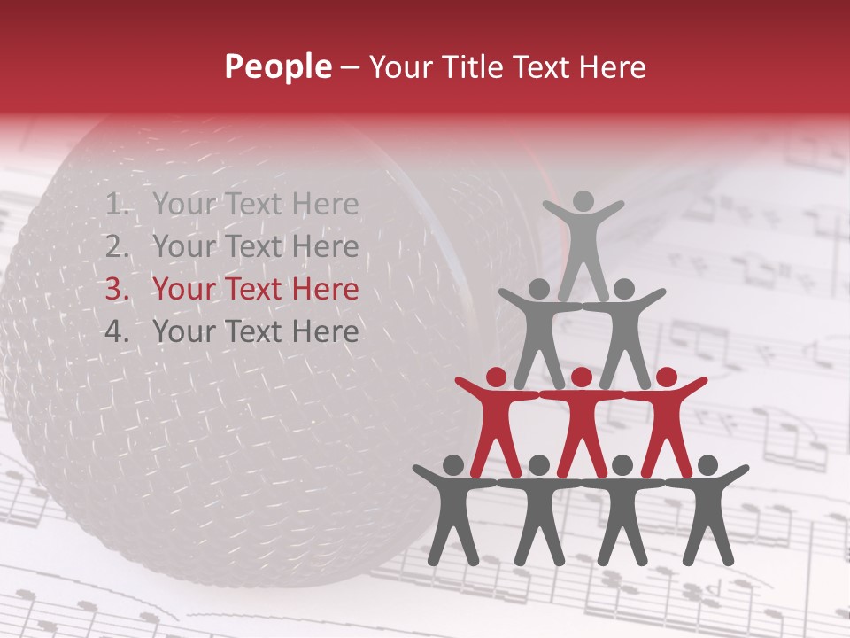 Note Patterns Music PowerPoint Template