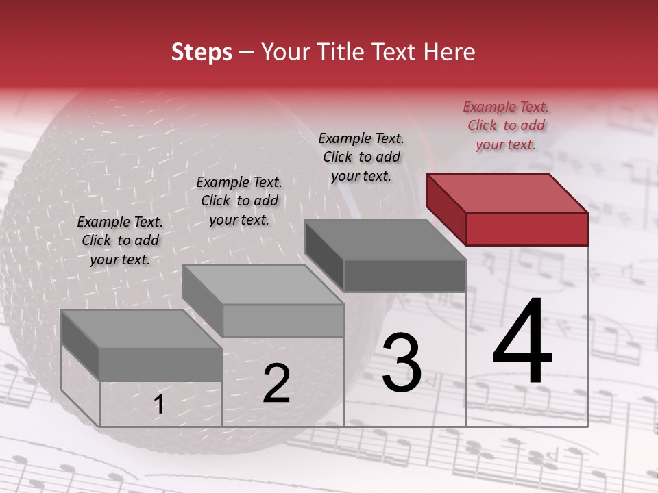 Note Patterns Music PowerPoint Template