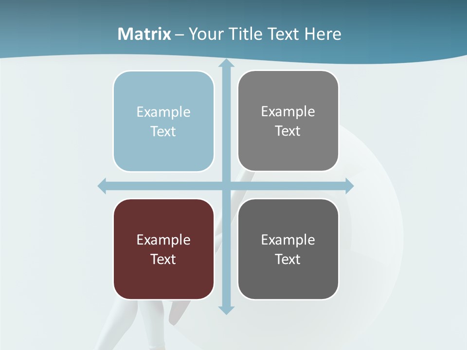 Modern Communication Person PowerPoint Template