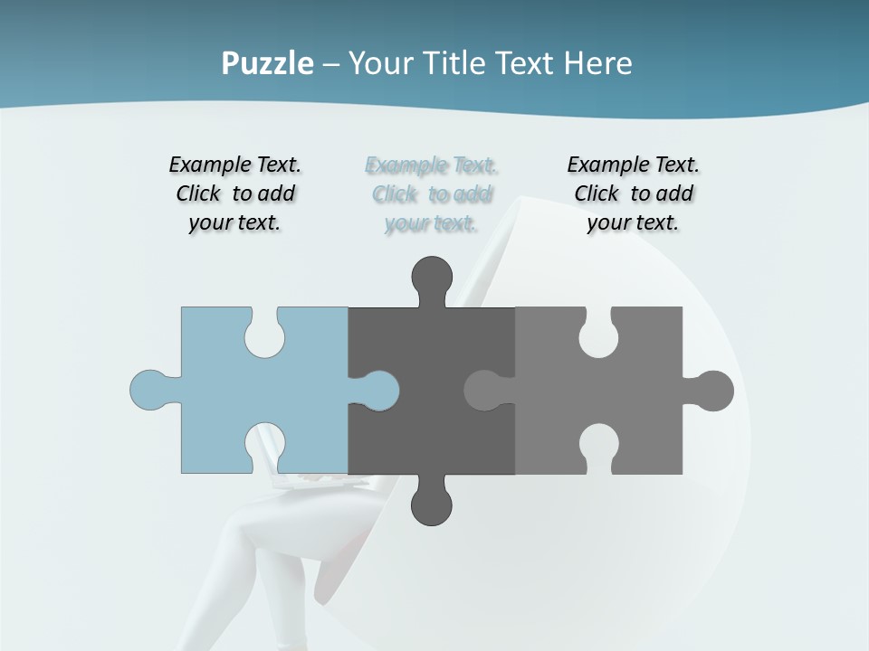 Modern Communication Person PowerPoint Template