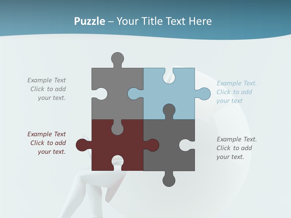 Modern Communication Person PowerPoint Template