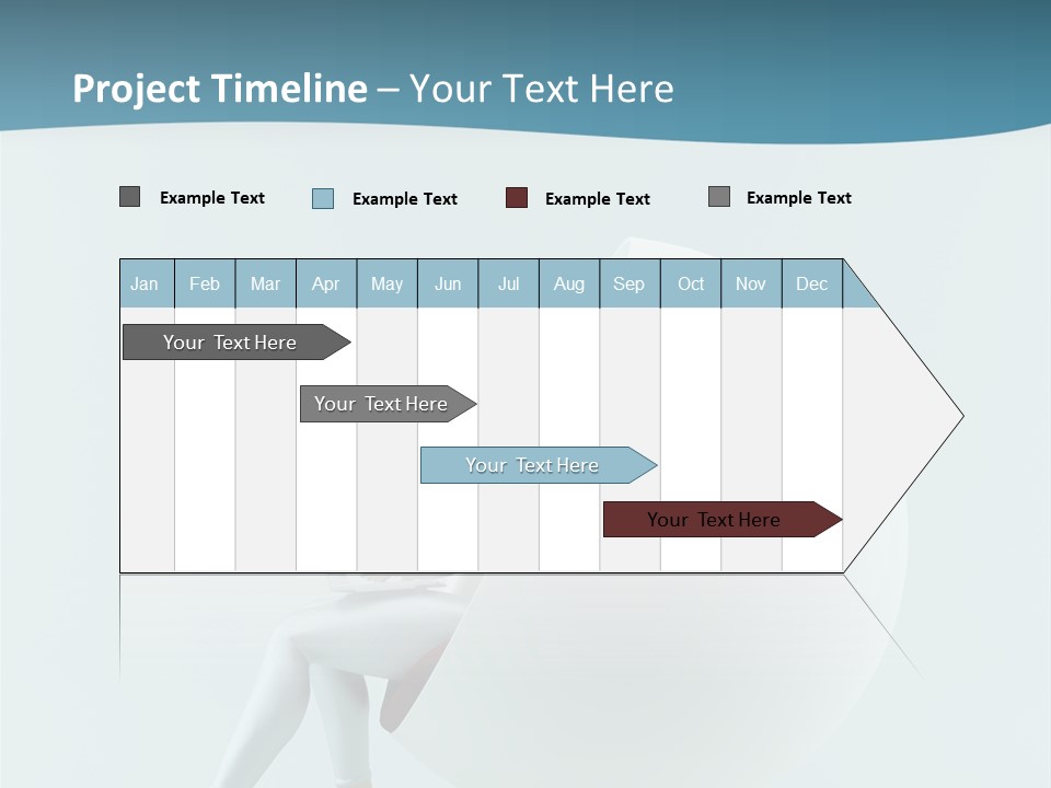 Modern Communication Person PowerPoint Template