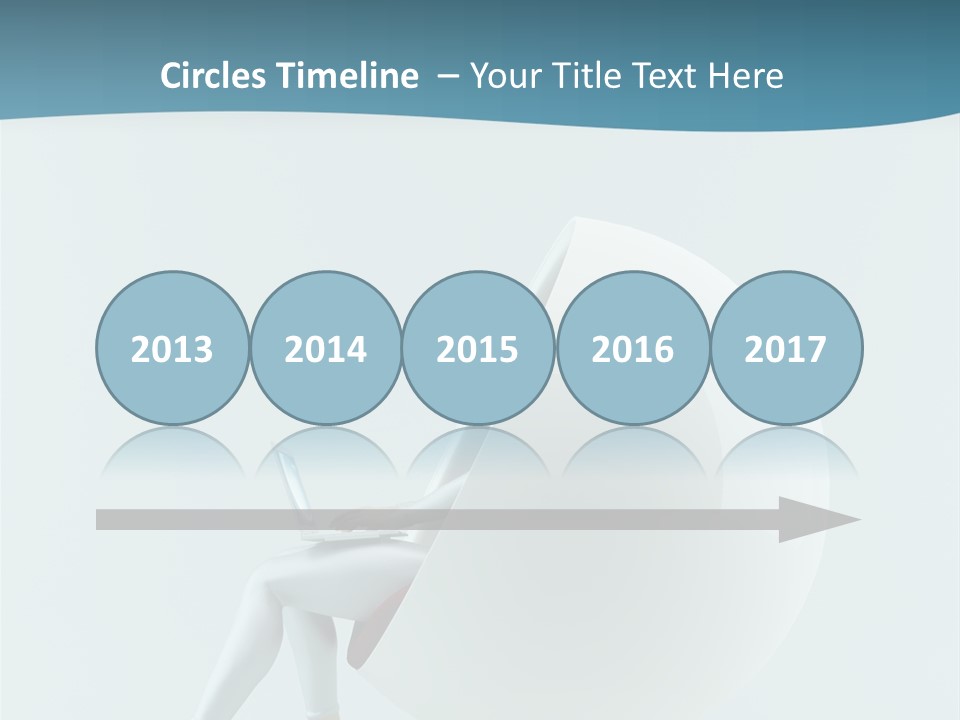 Modern Communication Person PowerPoint Template