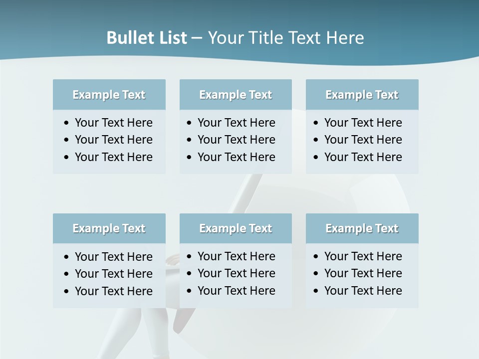 Modern Communication Person PowerPoint Template