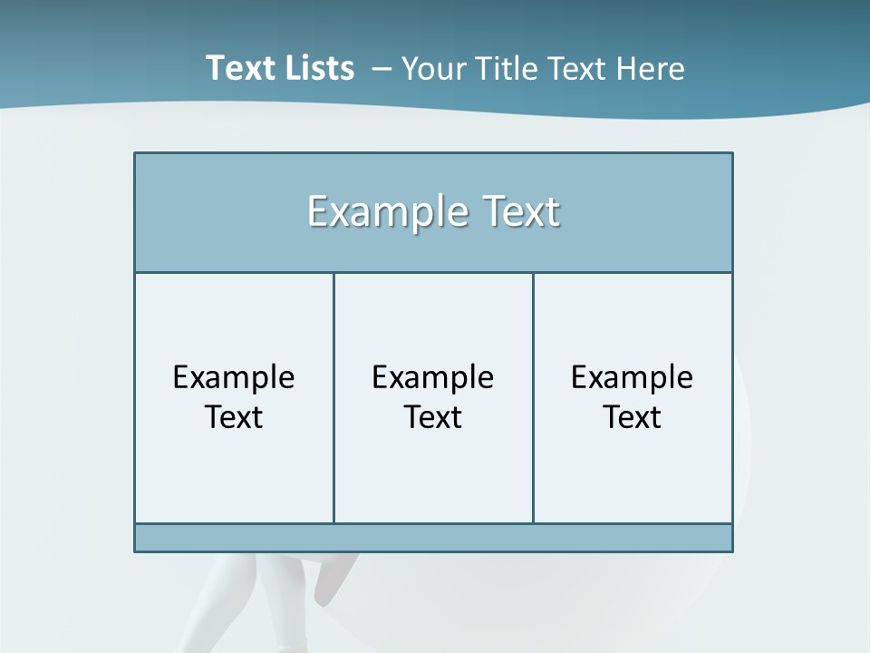 Modern Communication Person PowerPoint Template