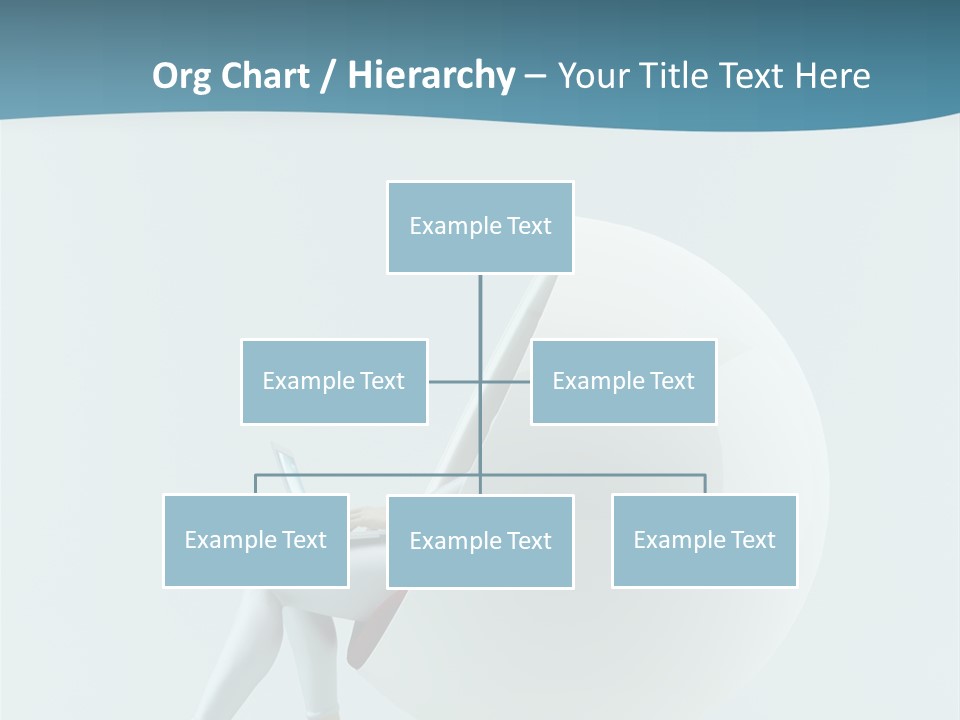 Modern Communication Person PowerPoint Template
