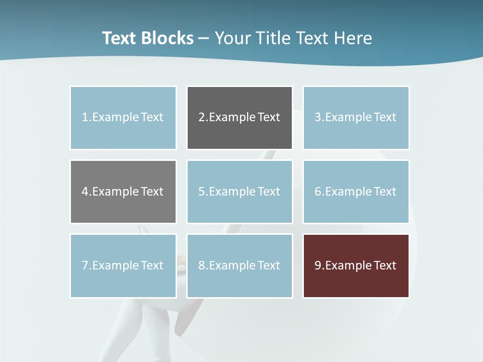 Modern Communication Person PowerPoint Template