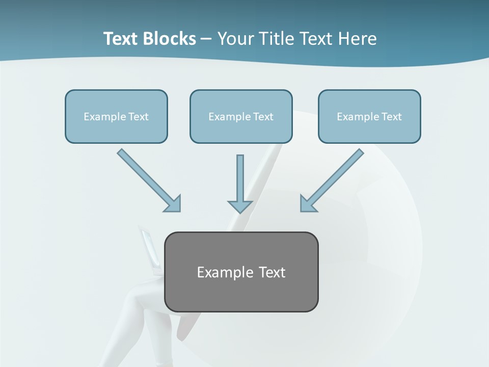 Modern Communication Person PowerPoint Template