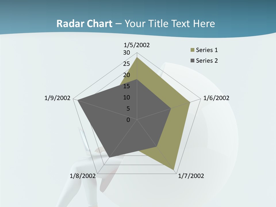 Modern Communication Person PowerPoint Template