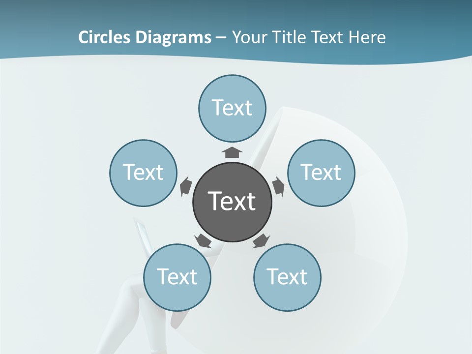 Modern Communication Person PowerPoint Template