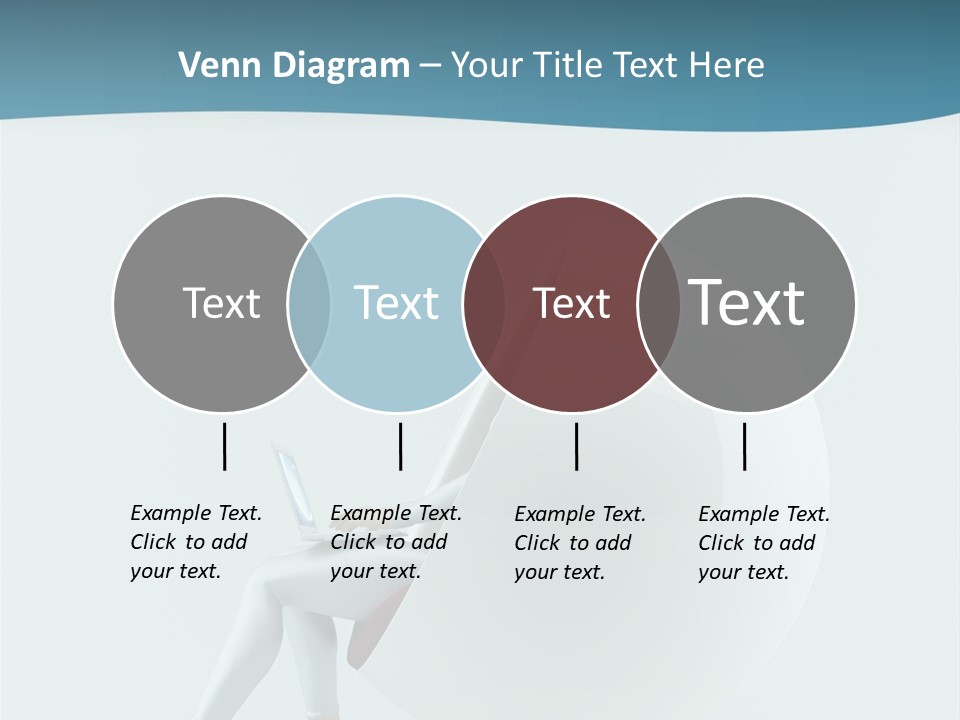Modern Communication Person PowerPoint Template