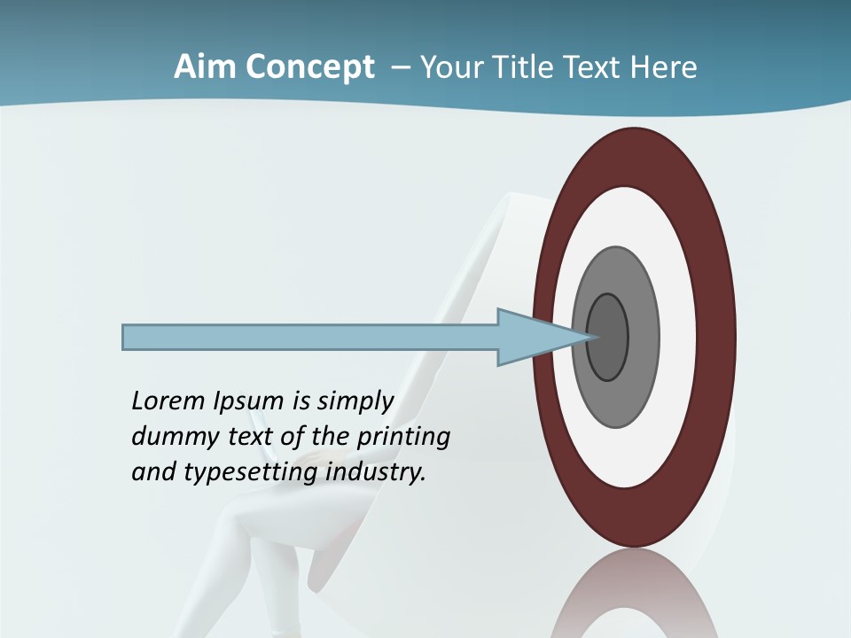 Modern Communication Person PowerPoint Template