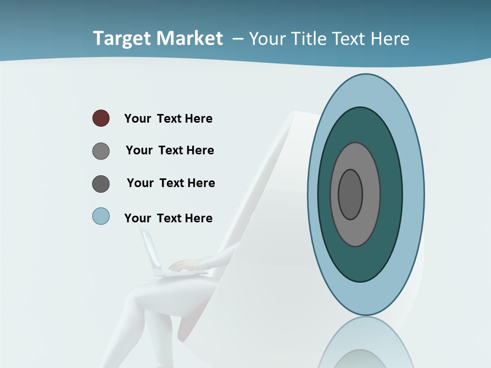 Modern Communication Person PowerPoint Template