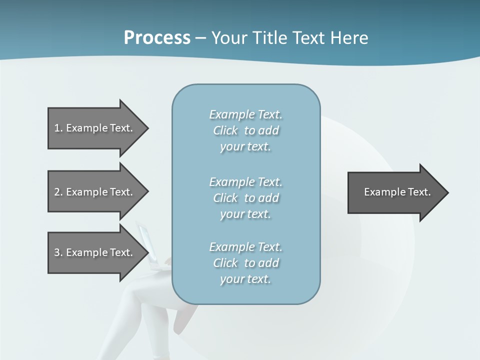 Modern Communication Person PowerPoint Template