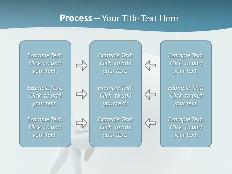 Modern Communication Person PowerPoint Template