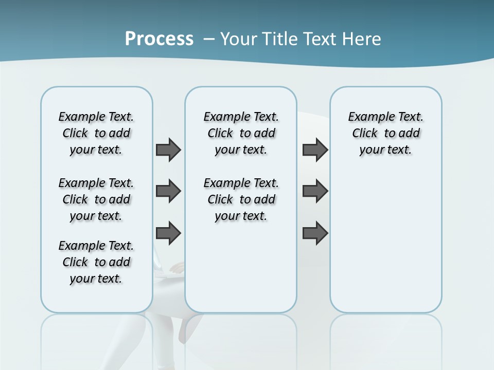 Modern Communication Person PowerPoint Template