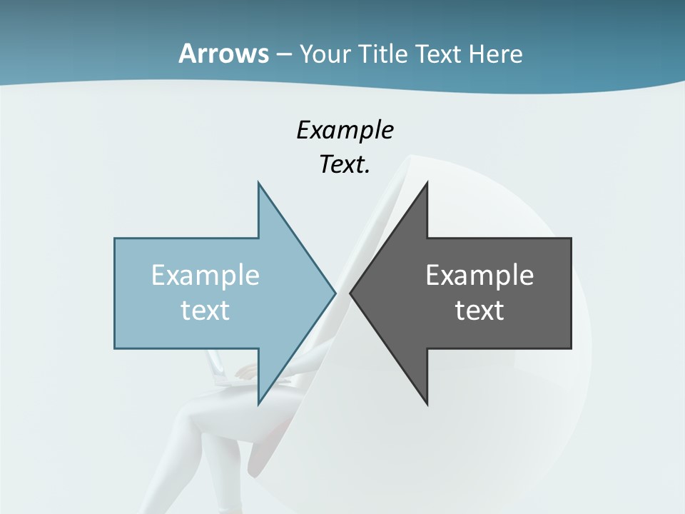 Modern Communication Person PowerPoint Template