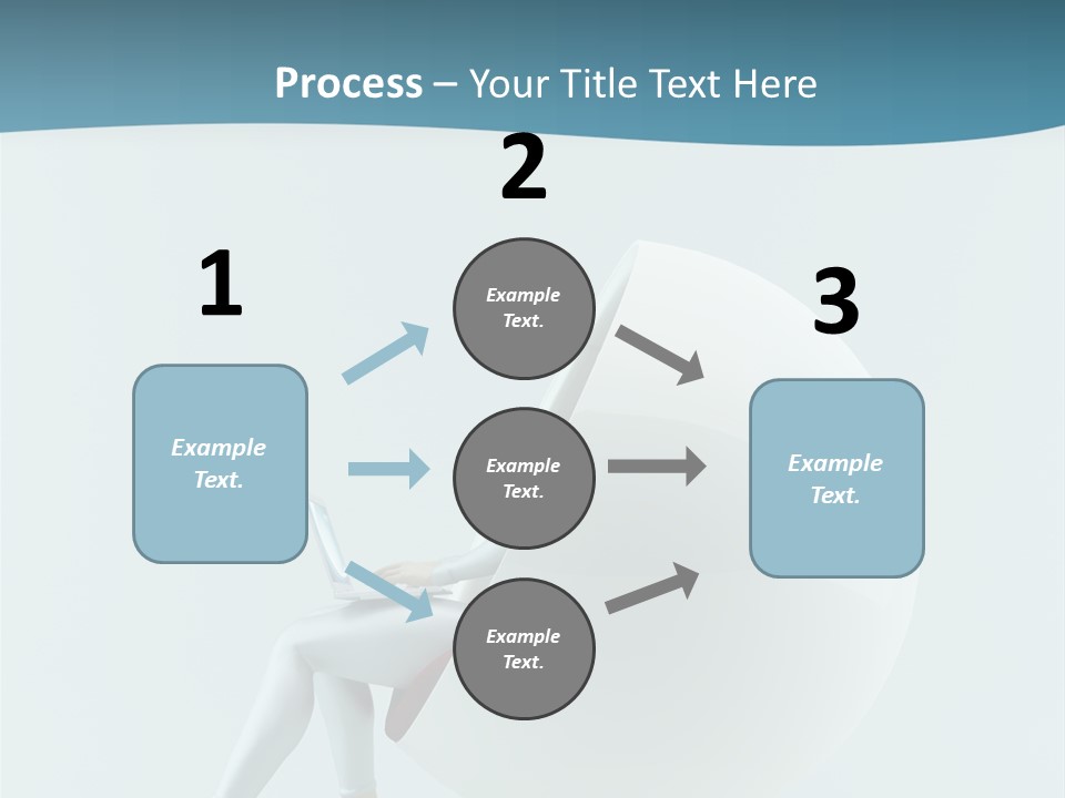 Modern Communication Person PowerPoint Template