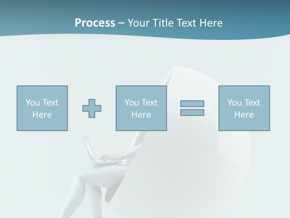 Modern Communication Person PowerPoint Template