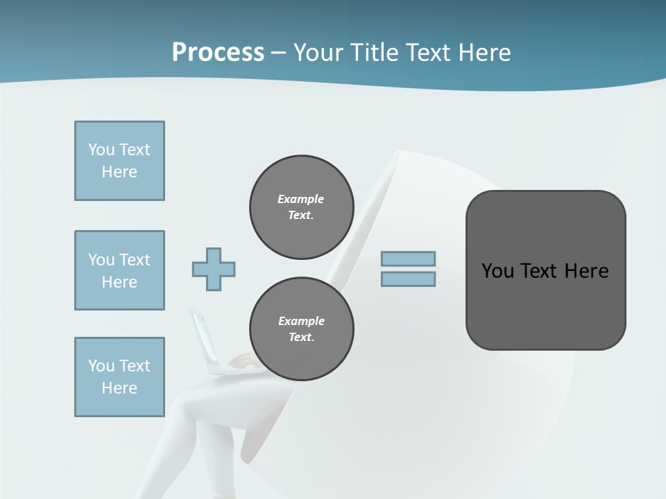 Modern Communication Person PowerPoint Template