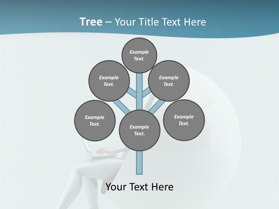 Modern Communication Person PowerPoint Template