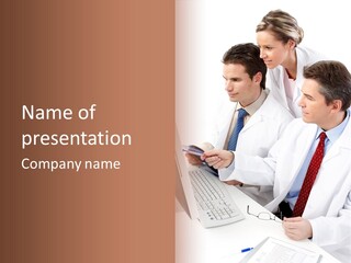 Background Hospital Job PowerPoint Template