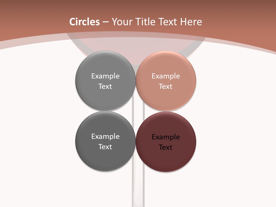 Isolated Food Wineglass PowerPoint Template