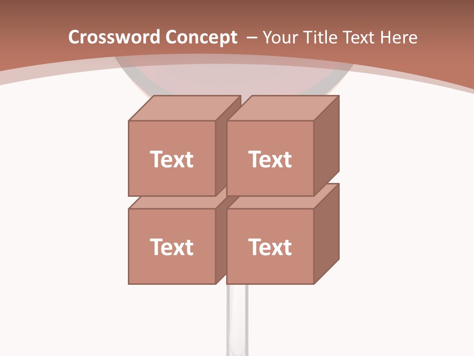 Isolated Food Wineglass PowerPoint Template