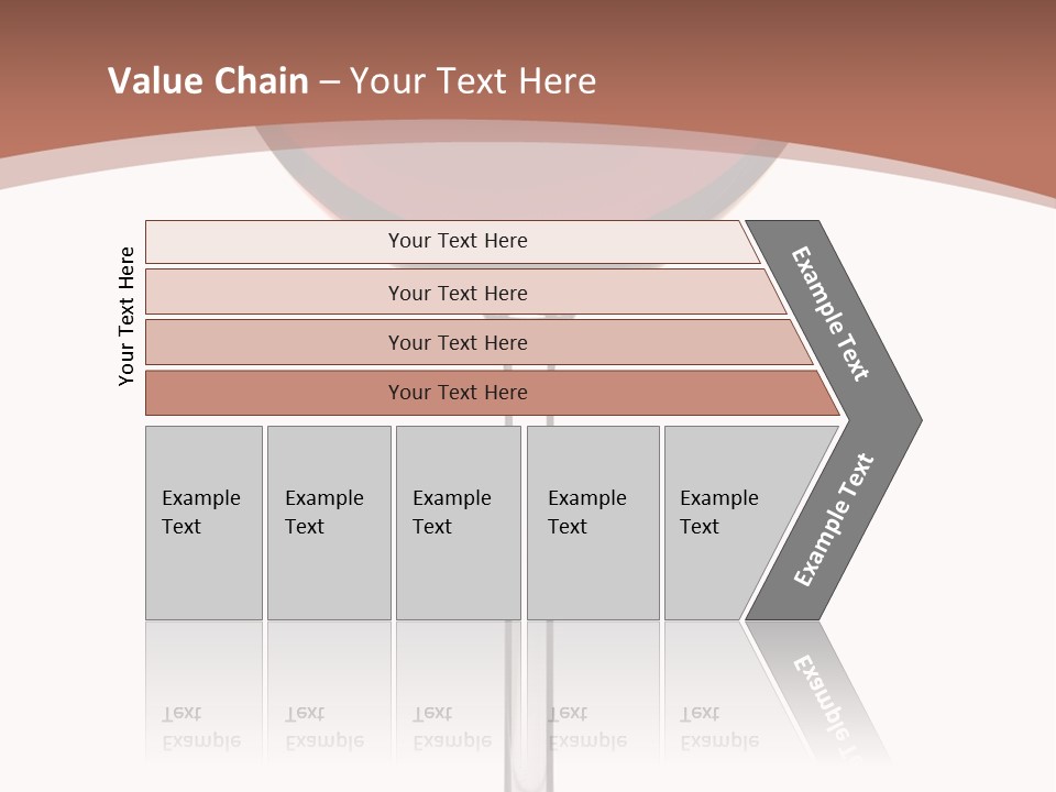 Isolated Food Wineglass PowerPoint Template