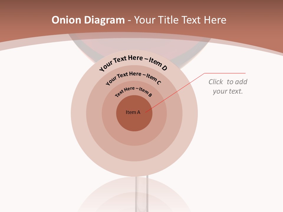 Isolated Food Wineglass PowerPoint Template