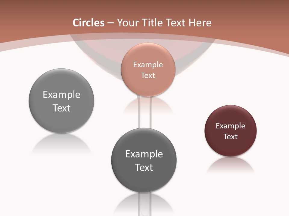 Isolated Food Wineglass PowerPoint Template