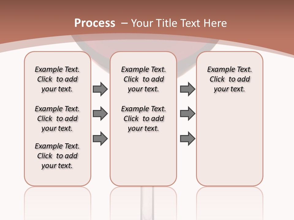 Isolated Food Wineglass PowerPoint Template