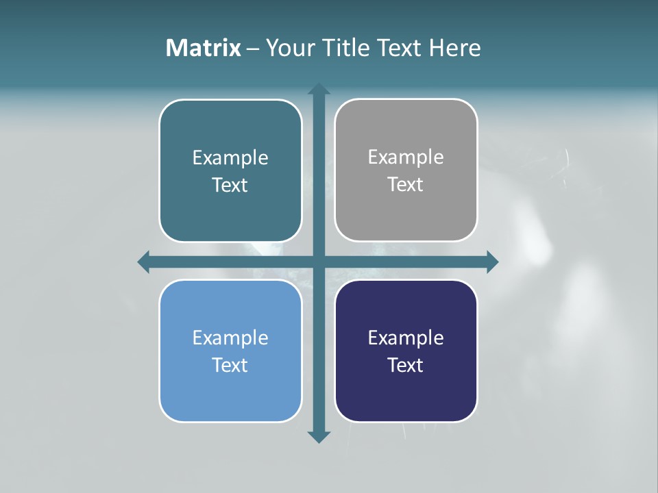 Macro Retina Male PowerPoint Template