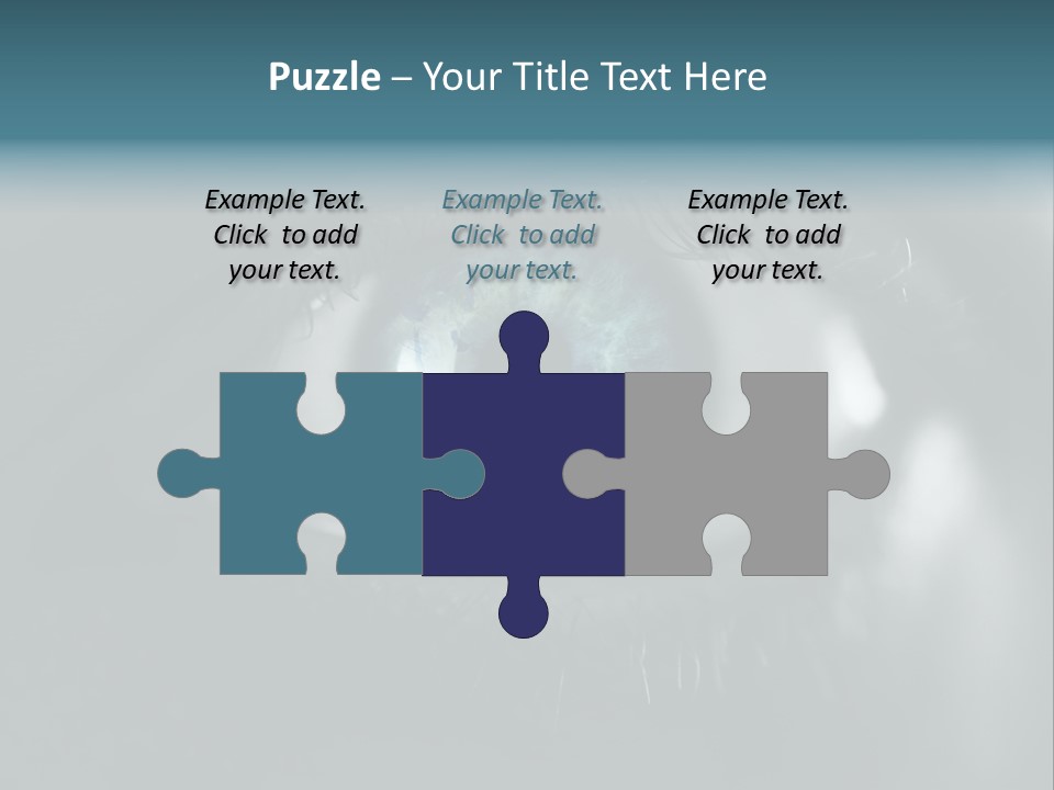 Macro Retina Male PowerPoint Template