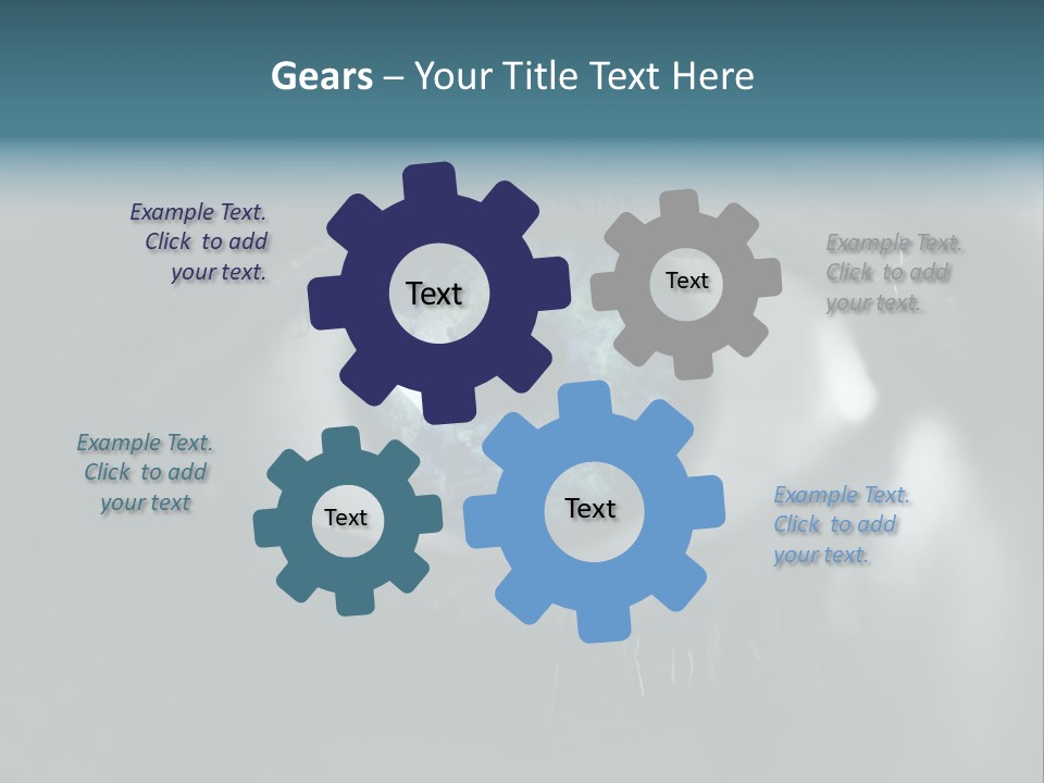 Macro Retina Male PowerPoint Template