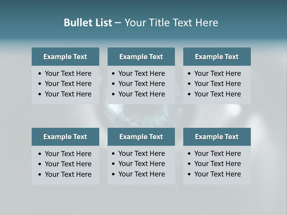 Macro Retina Male PowerPoint Template
