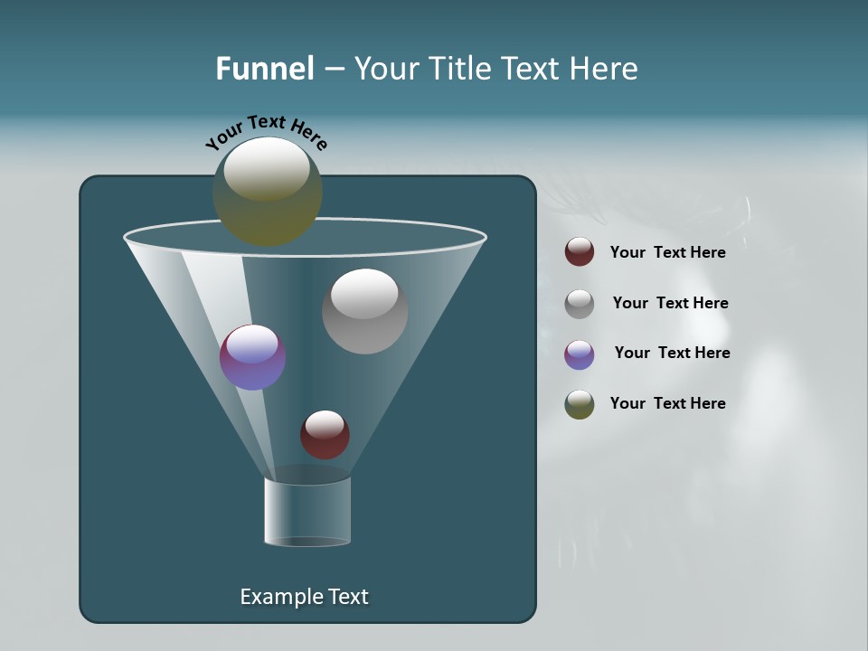 Macro Retina Male PowerPoint Template