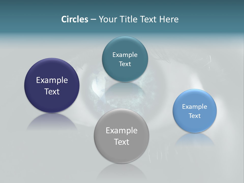 Macro Retina Male PowerPoint Template