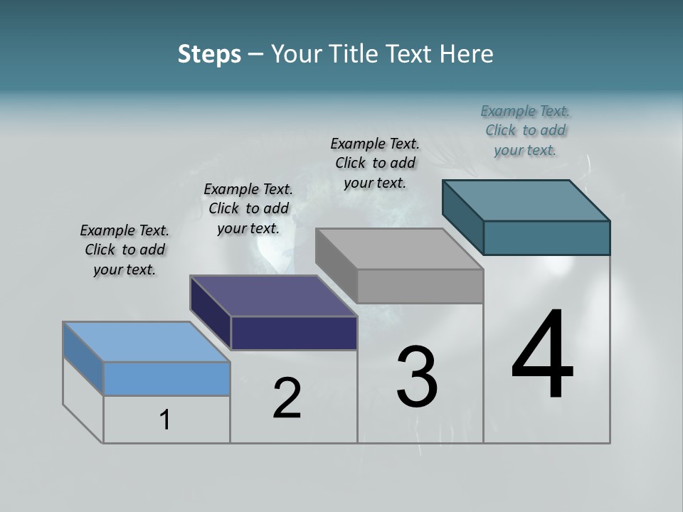 Macro Retina Male PowerPoint Template