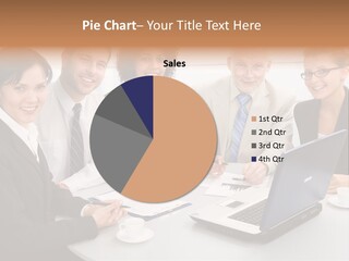 Cooperation Caucasian  PowerPoint Template