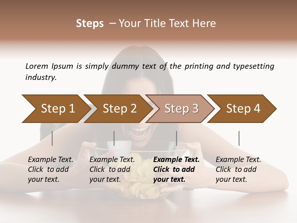 Person Salt Nutrition PowerPoint Template