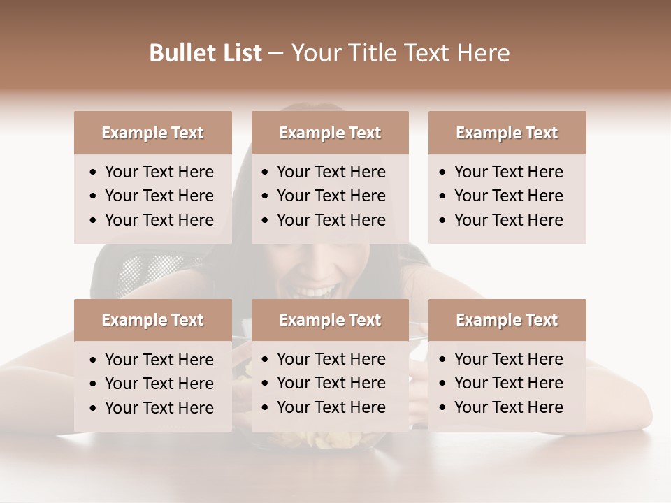 Person Salt Nutrition PowerPoint Template