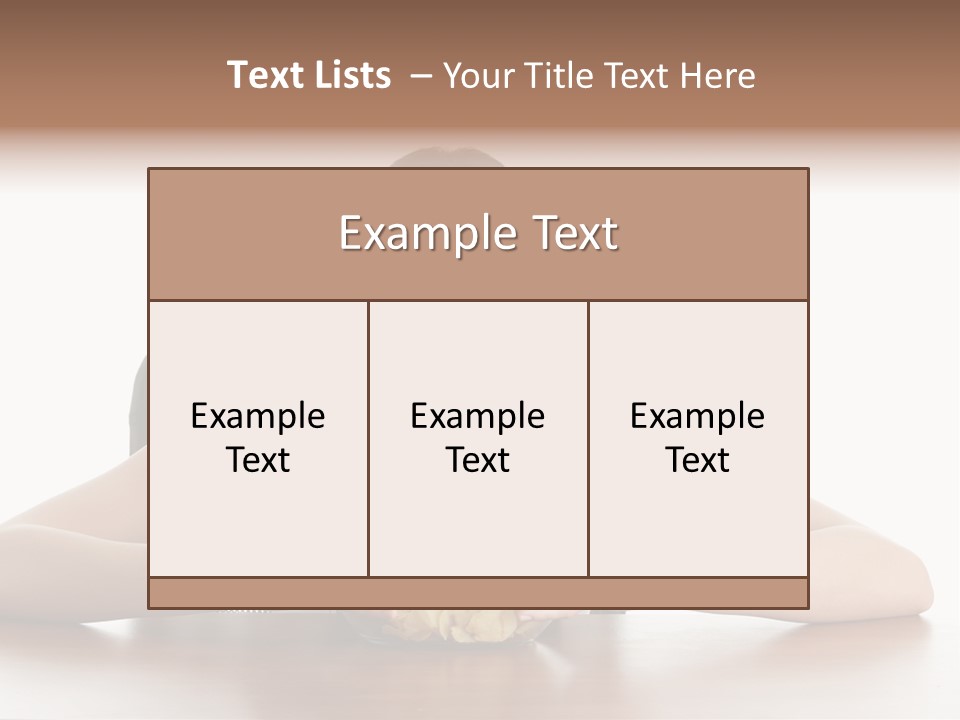 Person Salt Nutrition PowerPoint Template