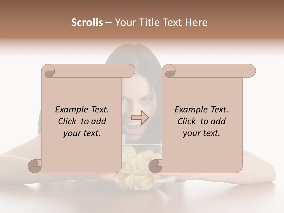 Person Salt Nutrition PowerPoint Template